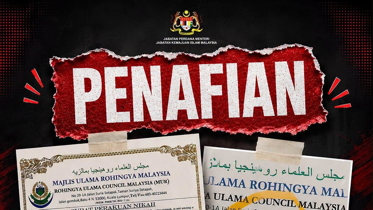 JAKIM Confirms Viral Marriage Letter with Fake Reference Number