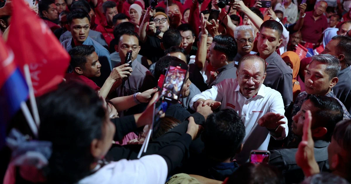 Anwar unveils Pakatan Harapan's 56 candidates for Johor's pivotal July 11 election