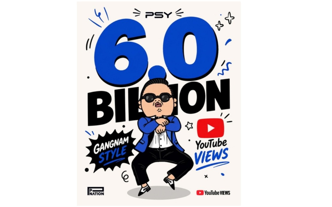 Psy's 'Gangnam Style' Reaches 6 Billion YouTube Views, Cementing K-pop Legacy