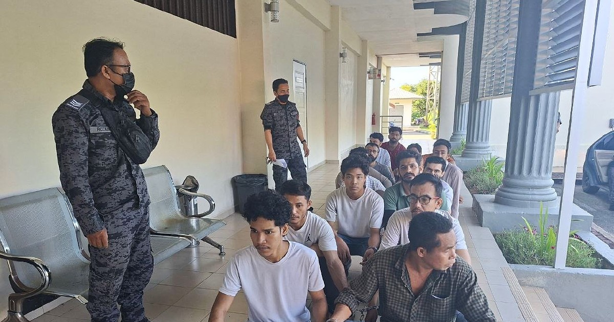 Fourteen foreign nationals face charges for illegal entry and visa violations in Kelantan