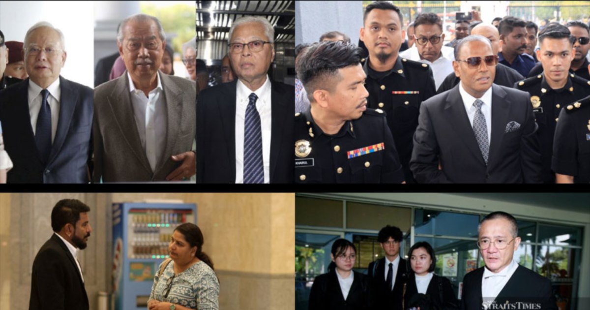Three Former Prime Ministers, Ex-Minister Face Court Scrutiny in Landmark Week for Malaysian Justice System