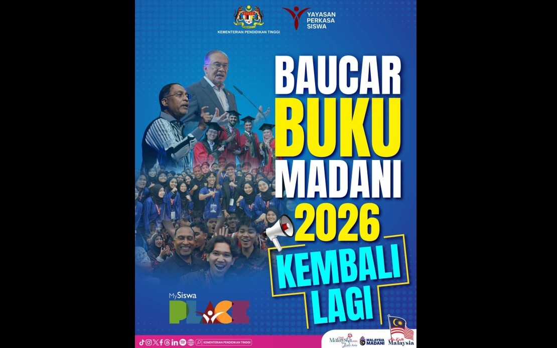 1.18 Million Higher Education Students to Access RM100 Madani Book Vouchers From July 15