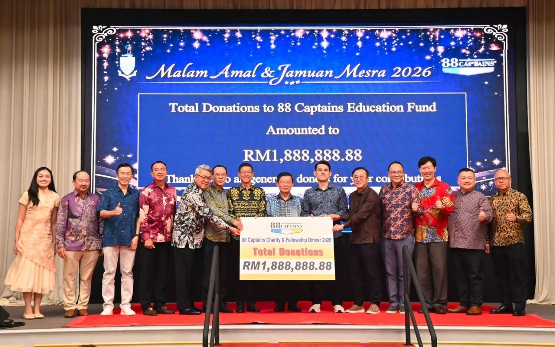 88 Captains Awards Over RM1 Million in Scholarships to Boost Talent Development in Penang