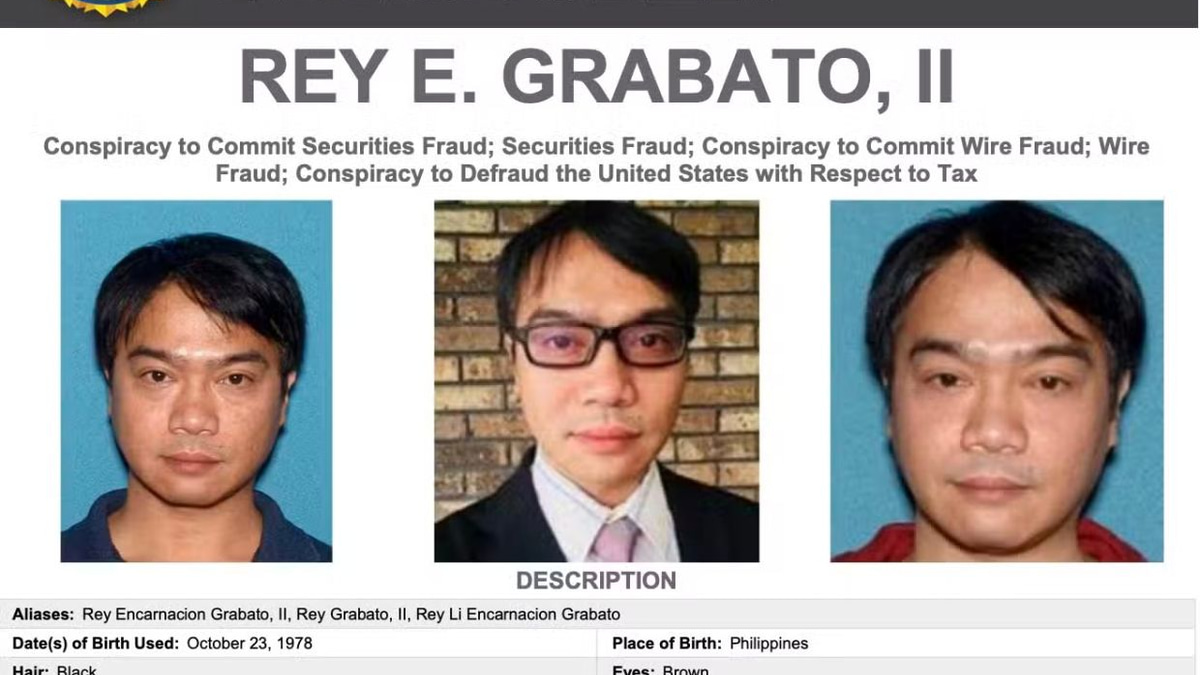 Philippine Mayor's Son Among FBI's Most Wanted for US$650M Investment Fraud