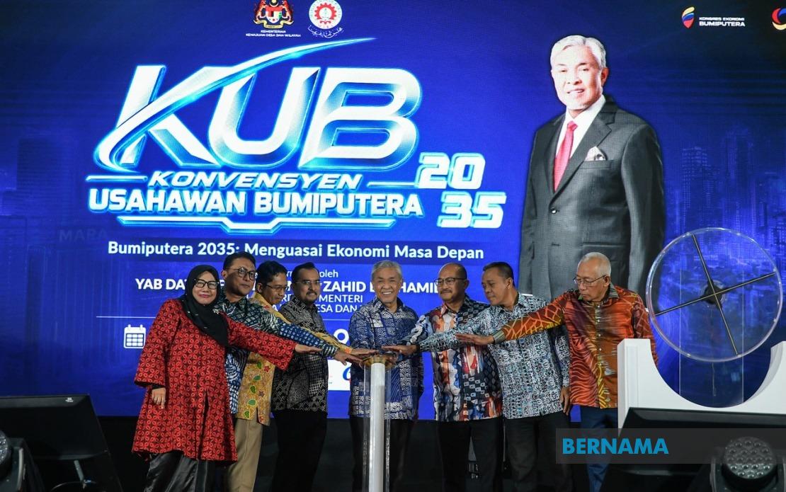 Bumiputera Entrepreneurs Must Move Beyond Participation to Build Ownership and Control, Says Ahmad Zahid