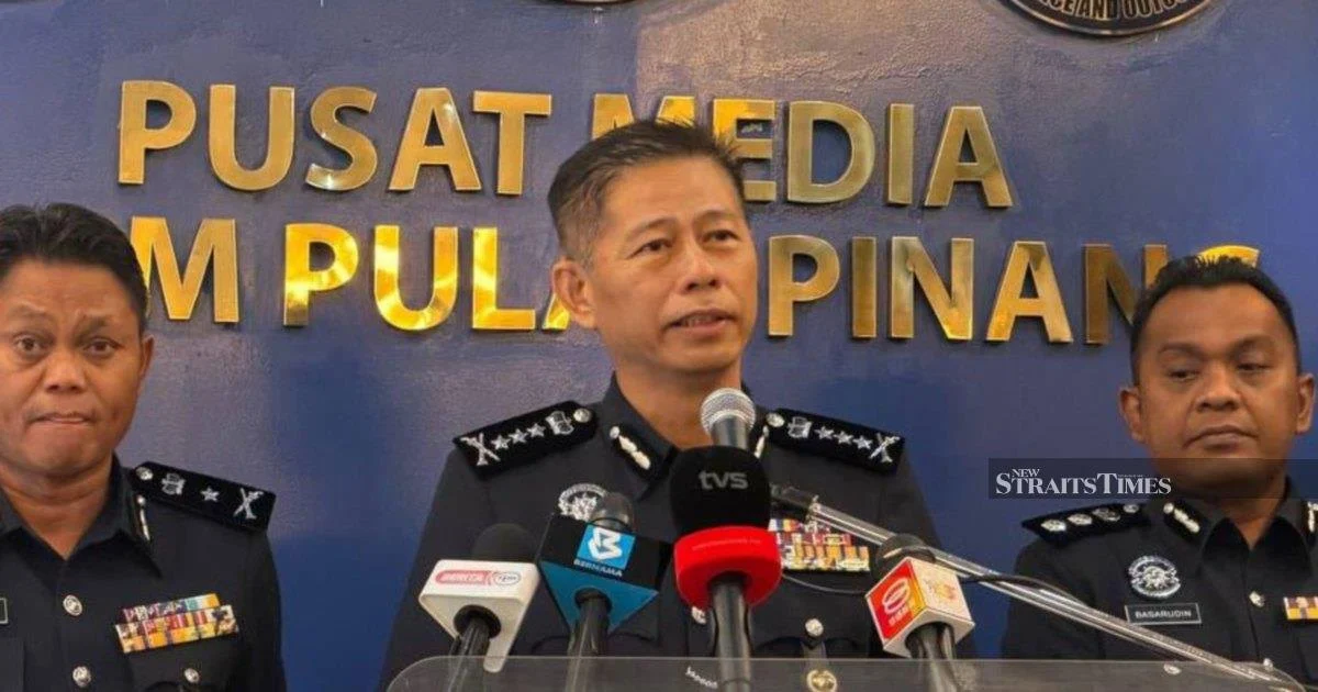 Penang Police Dismantle Major Liquid Methamphetamine Operation, Arrest Suspect and Seize RM450,000 in Drugs