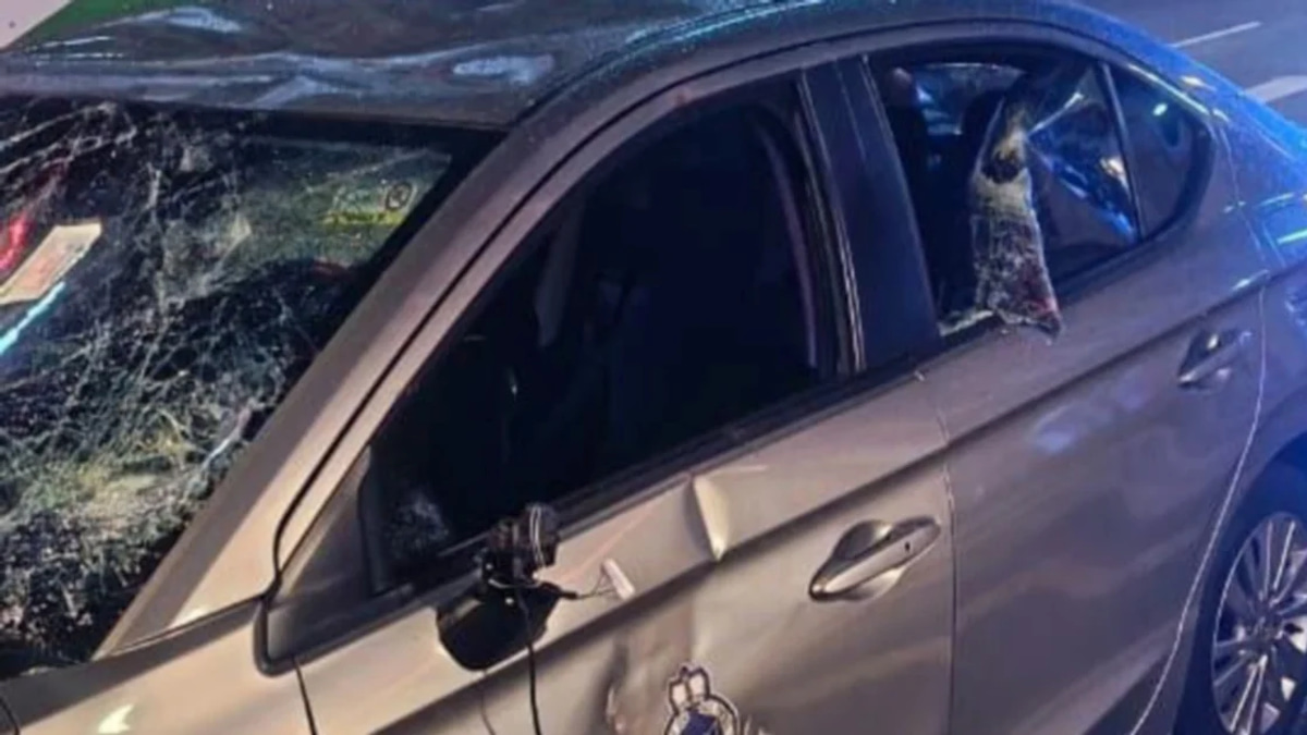 Foreign homeless man arrested after damaging police car in central Kuala Lumpur