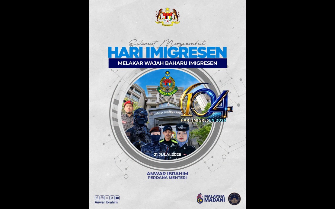 Anwar Urges Immigration Department to Stand Against Corruption and Uphold Integrity