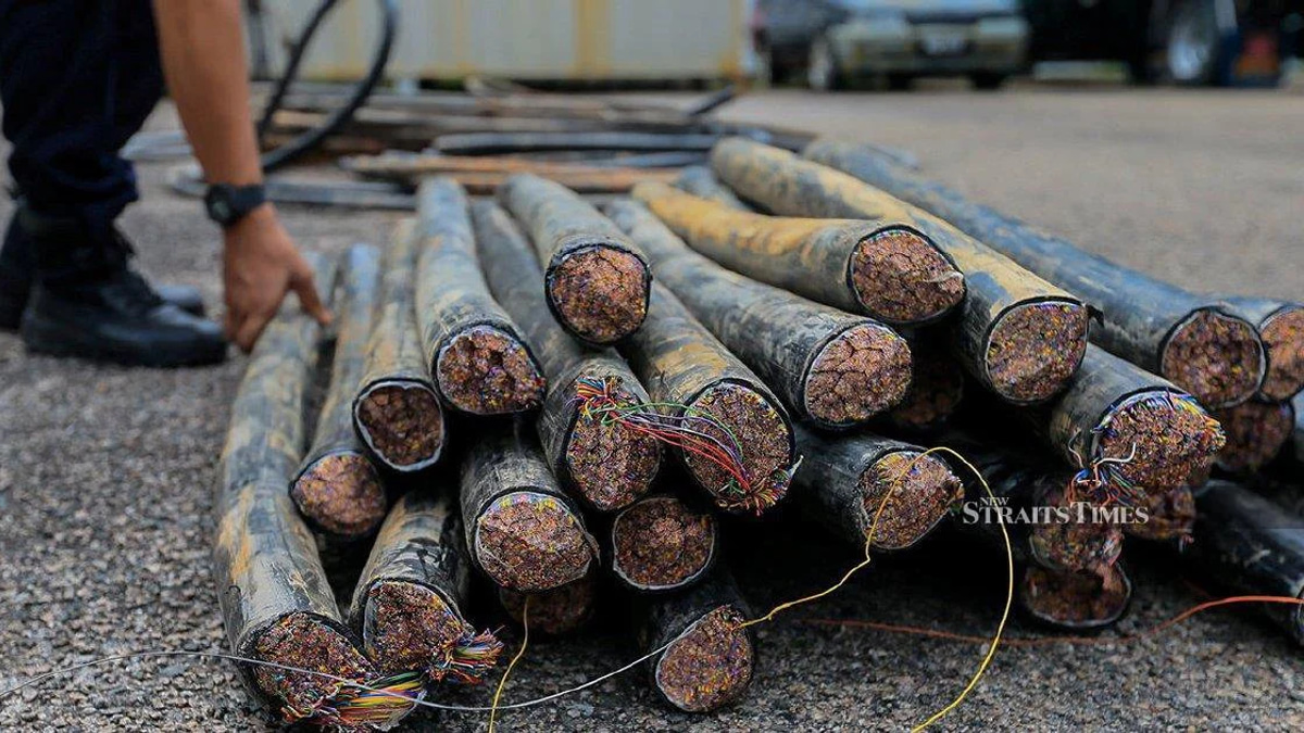 Kuala Lumpur's Cable Theft Problem Shows Signs of Improvement as Police Intensify Crackdown