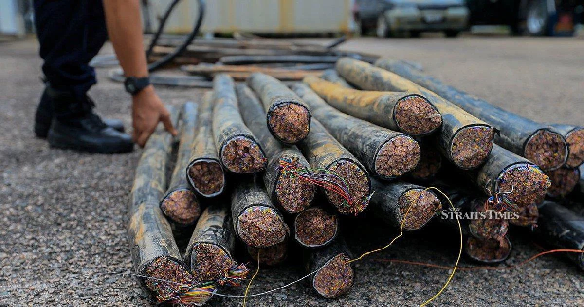 Kuala Lumpur's Cable Theft Problem Shows Signs of Improvement as Police Intensify Crackdown