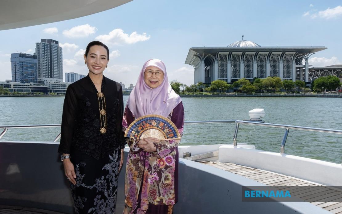Thailand's First Lady Experiences Putrajaya's Charm During Official Malaysian Visit