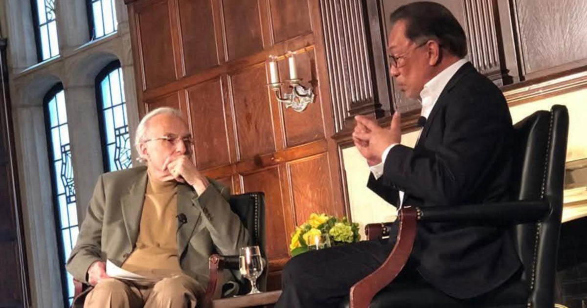 Anwar Pays Tribute to Influential Islamic Scholar John L. Esposito
