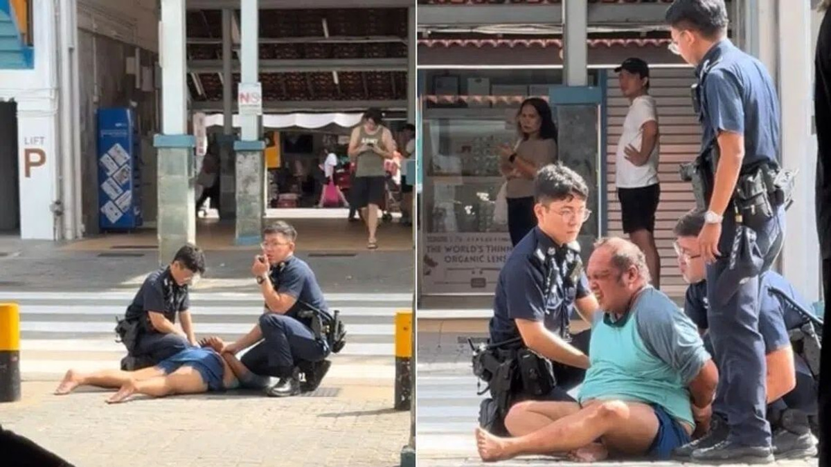Man arrested in Singapore's Toa Payoh after obscene act and assault on police officer