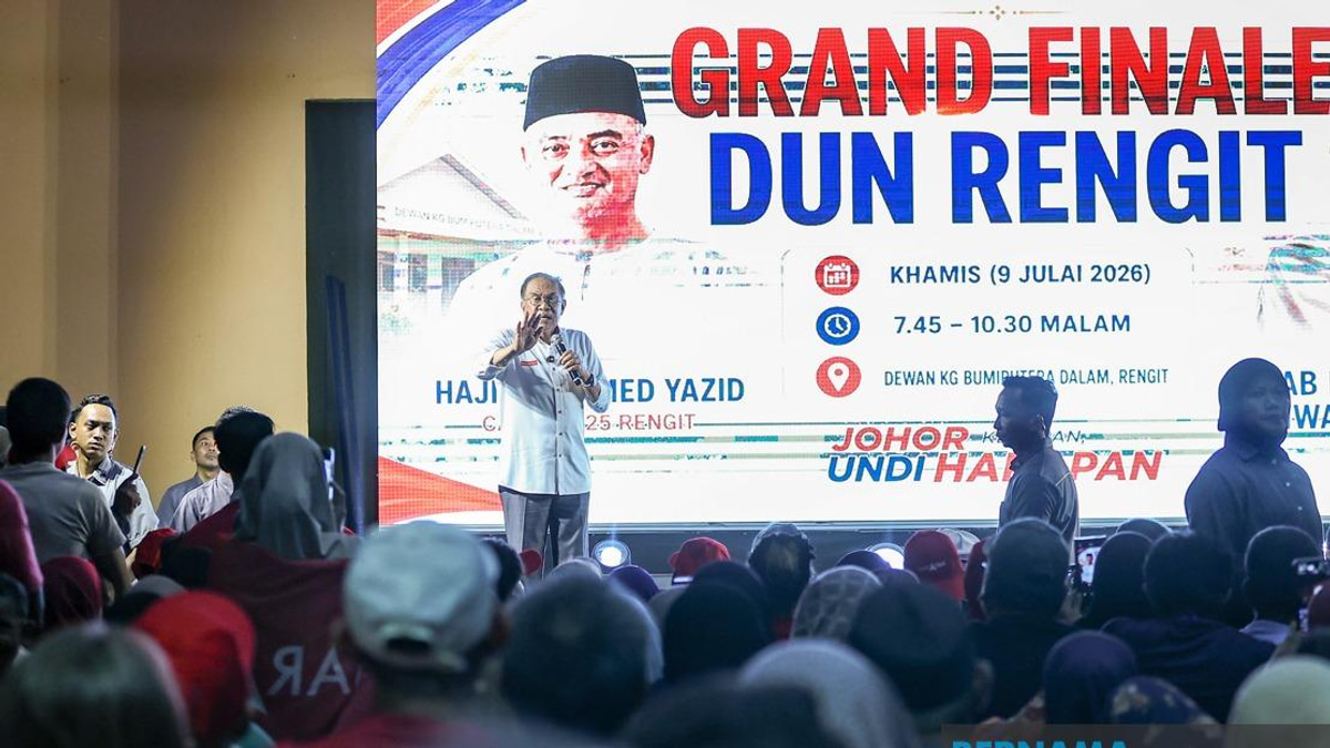 Anwar Pledges Swift Action on Rengit's Healthcare and Water Crisis Ahead of Johor Poll