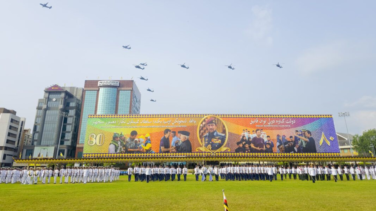 Brunei prepares grand ceremonial tribute for Sultan Hassanal Bolkiah's 80th birthday
