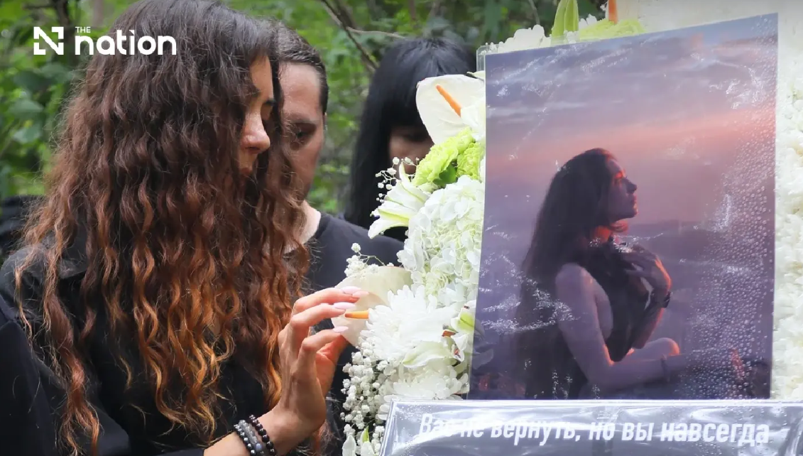 Russian siblings' mother expresses gratitude at Thai memorial service