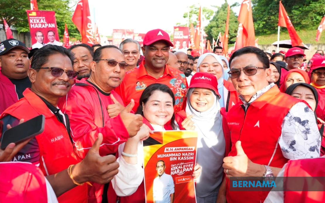 PKR and DAP Leaders Rally Behind Six Pakatan Harapan Candidates in Negeri Sembilan State Election