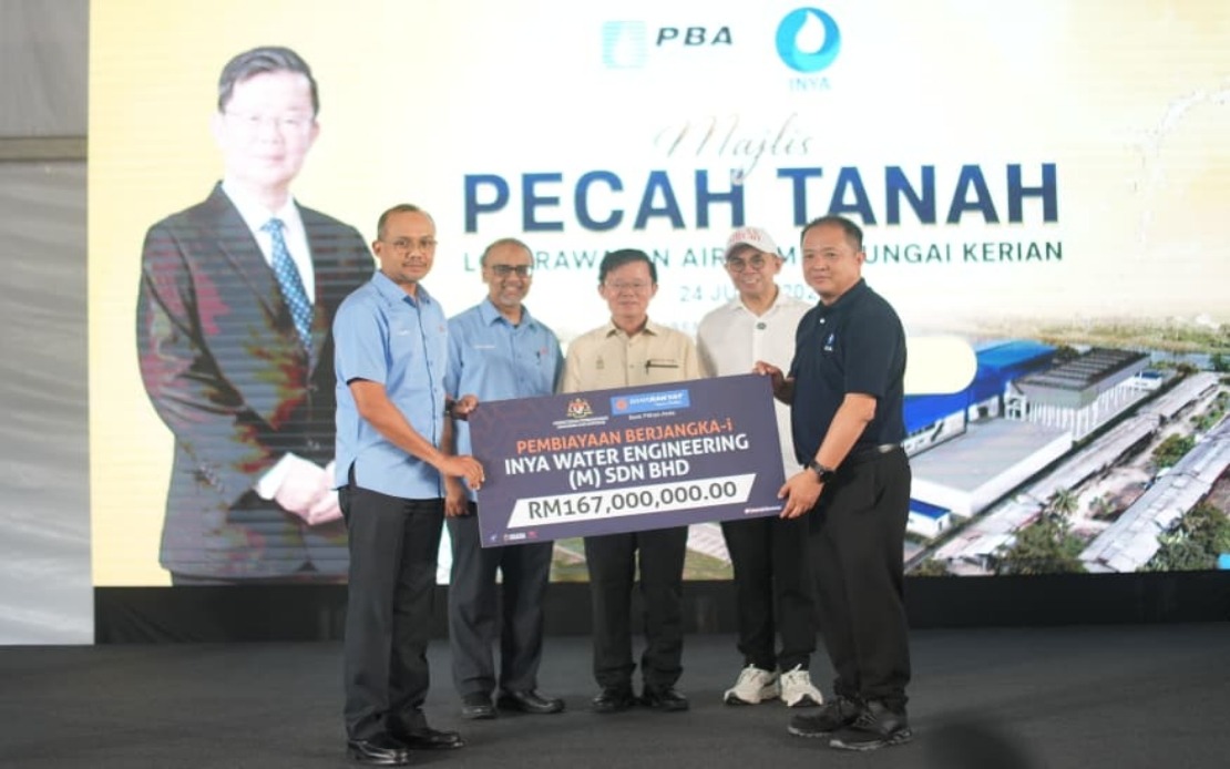 Bank Rakyat Backs RM167 Million Water Plant in Penang With Extended Financing Terms