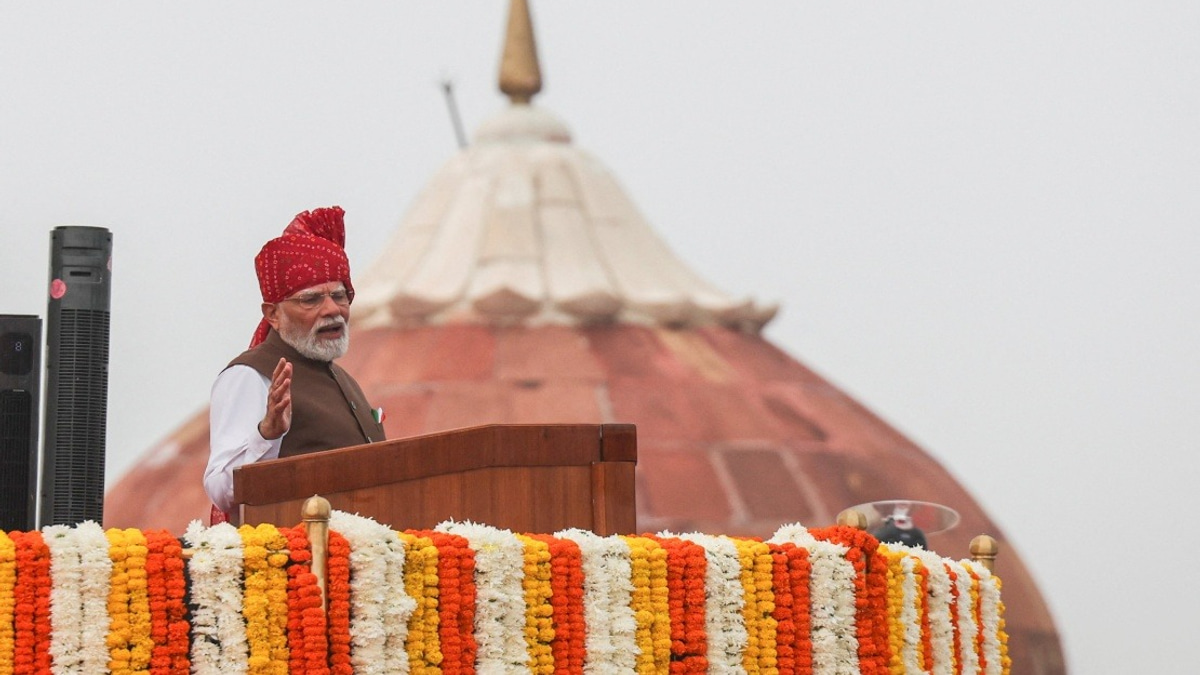 Modi Charts India's Path to Self-Sufficiency, Targets Developed Nation Status by 2047