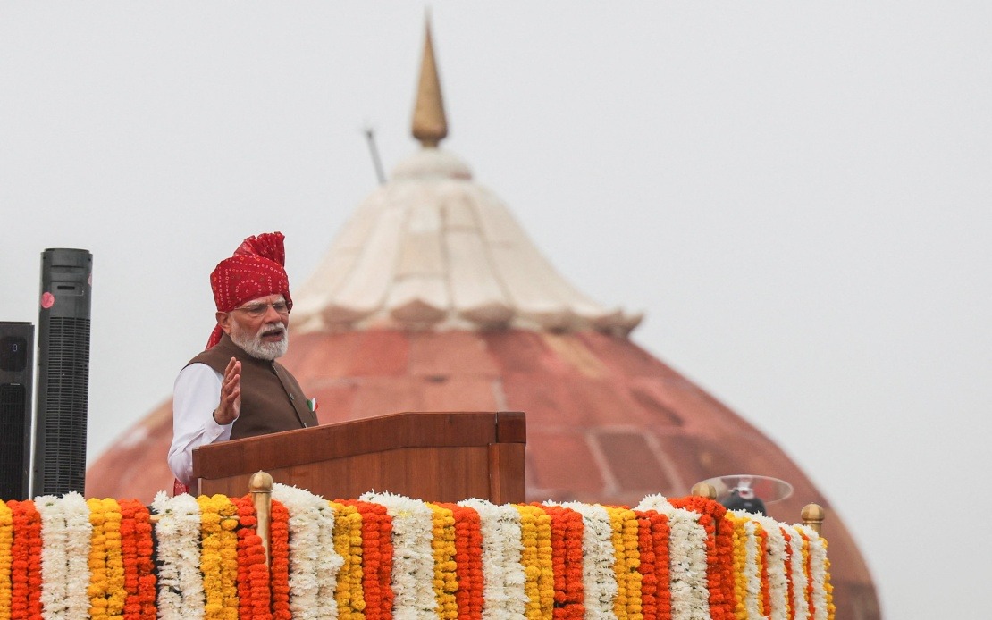 Modi Charts India's Path to Self-Sufficiency, Targets Developed Nation Status by 2047