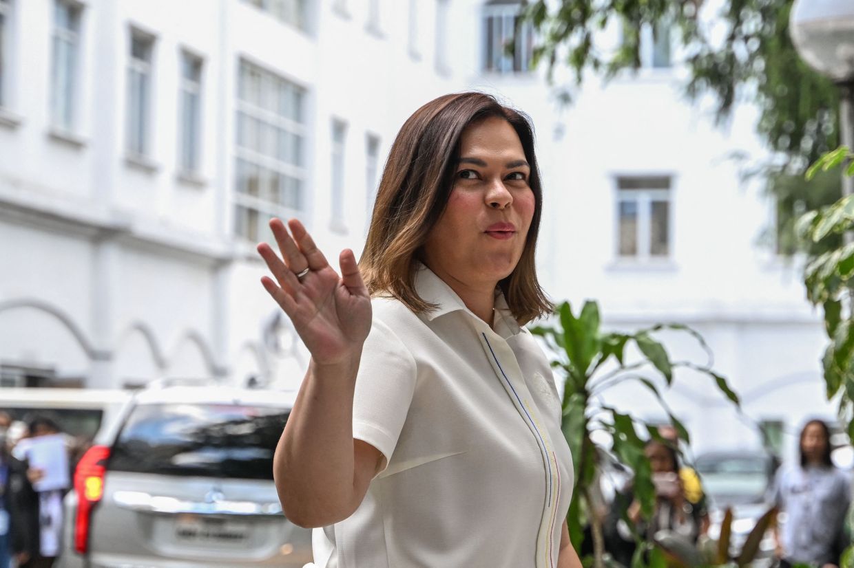 Philippine Vice President Sara Duterte Abroad During Impeachment Trial as Father Faces ICC Charges