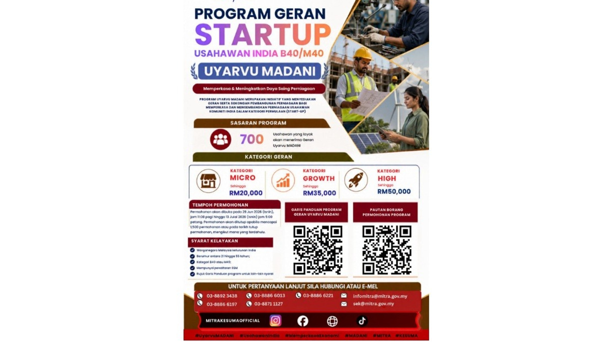 Uyarvu MADANI Grant Applications Now Open for Indian Entrepreneurs