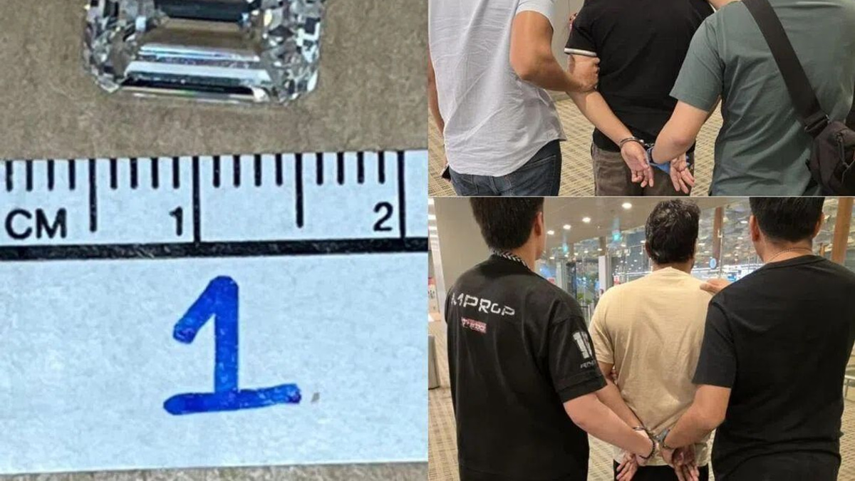 Indian tourist jailed for elaborate diamond heist at Singapore jewellery store