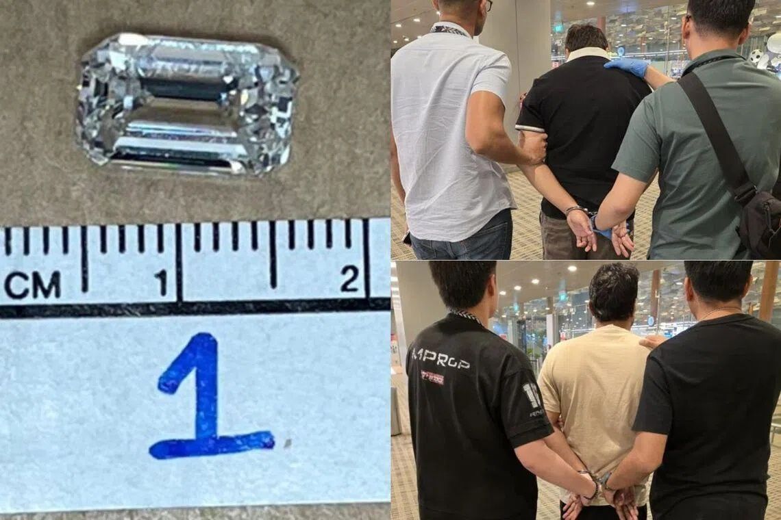 Indian tourist jailed for elaborate diamond heist at Singapore jewellery store