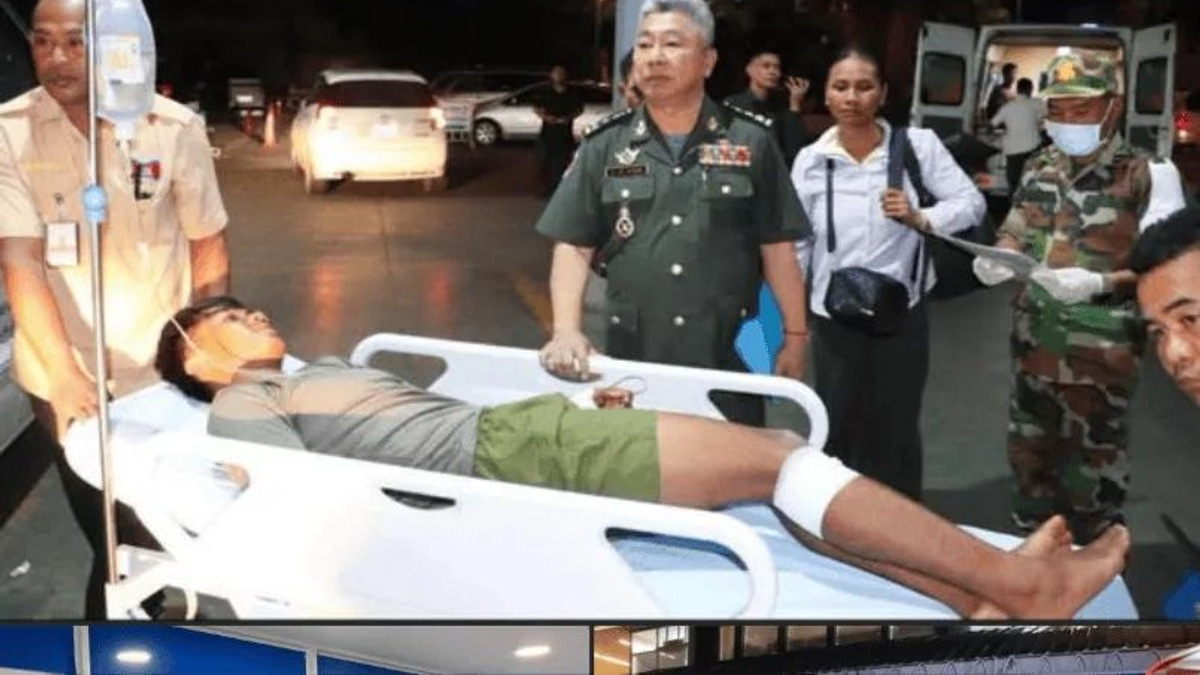 Four Cambodian soldiers hurt in border explosion near Thailand