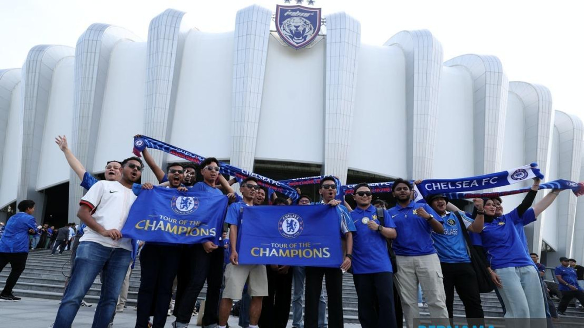 Thousands Converge on Sultan Ibrahim Stadium as Chelsea Prepares for Historic JDT Showdown