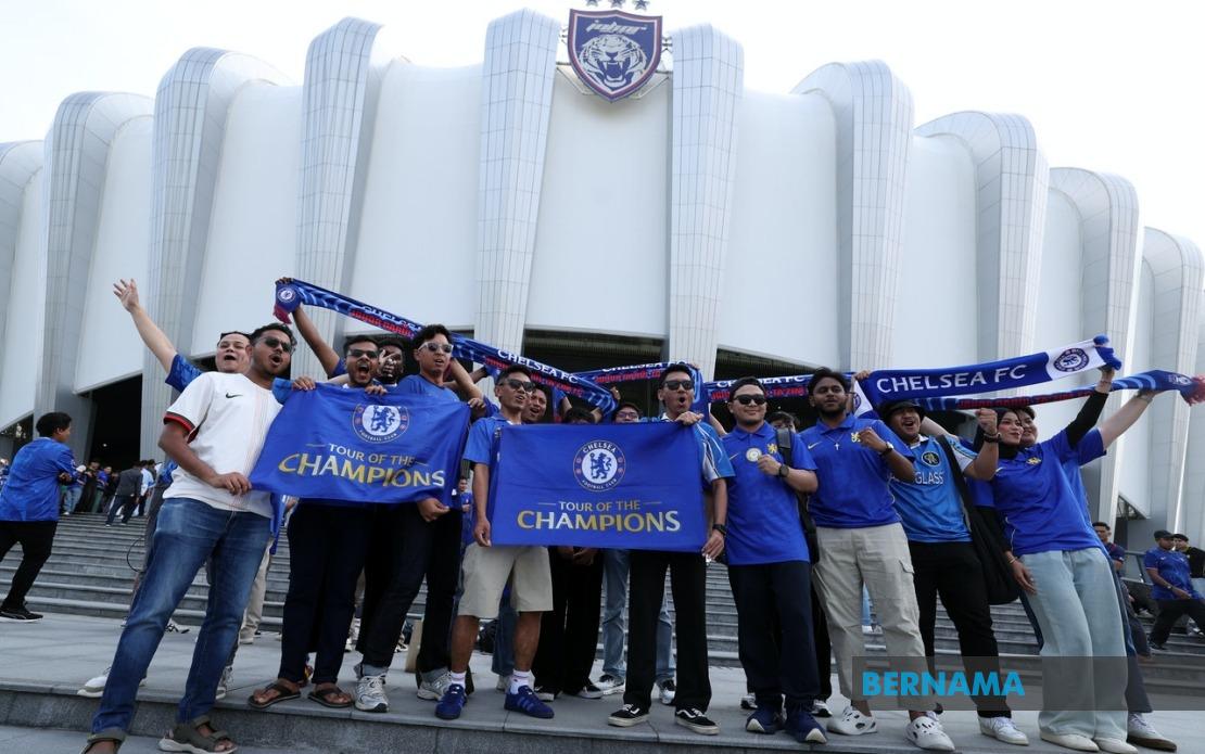 Thousands Converge on Sultan Ibrahim Stadium as Chelsea Prepares for Historic JDT Showdown