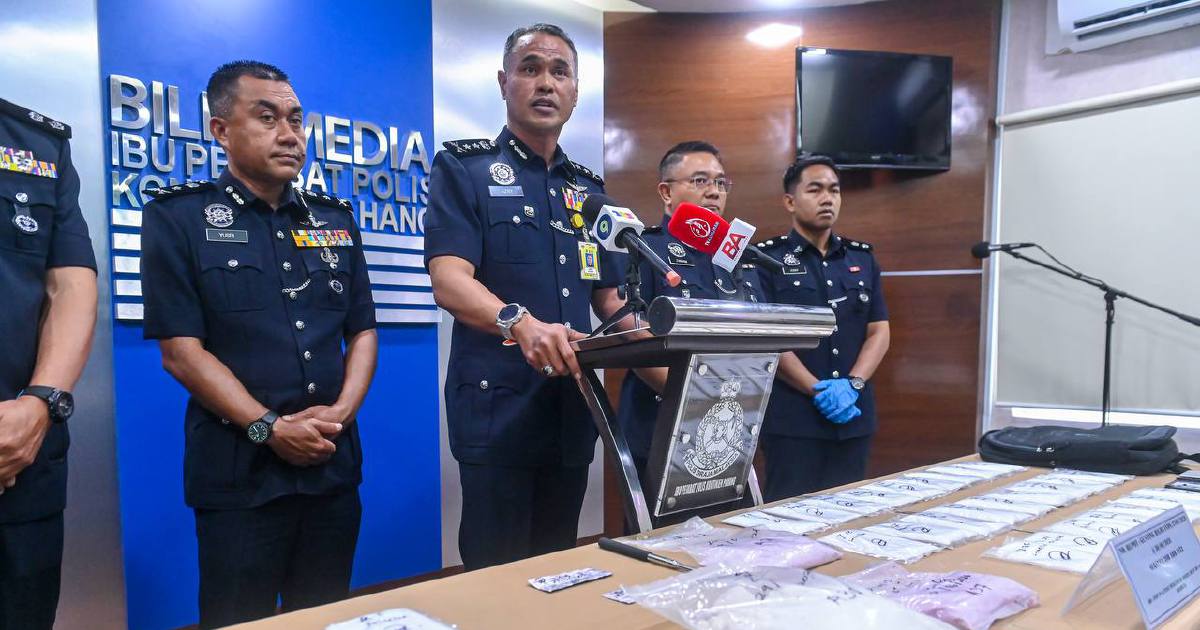 Thai Woman and Partner Nabbed in RM728,000 Drug Haul at Genting Permai