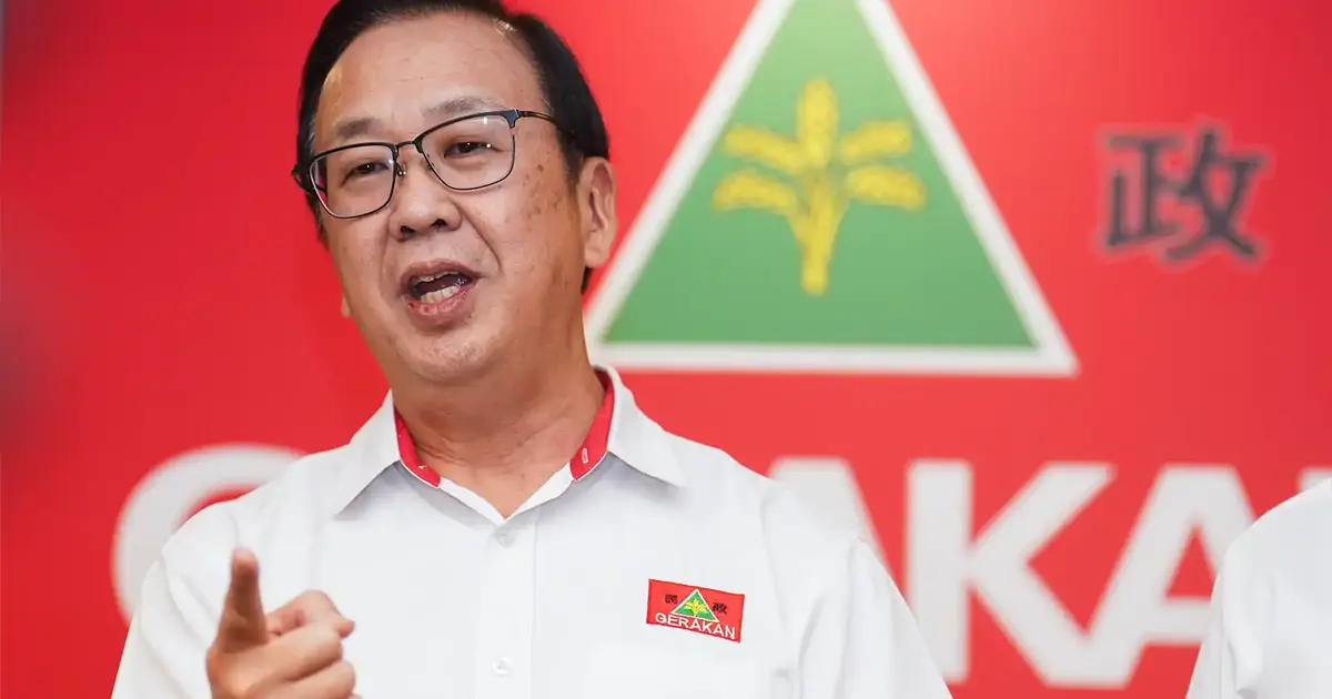 Gerakan urges Perikatan to maintain unity before Johor and Negeri Sembilan elections