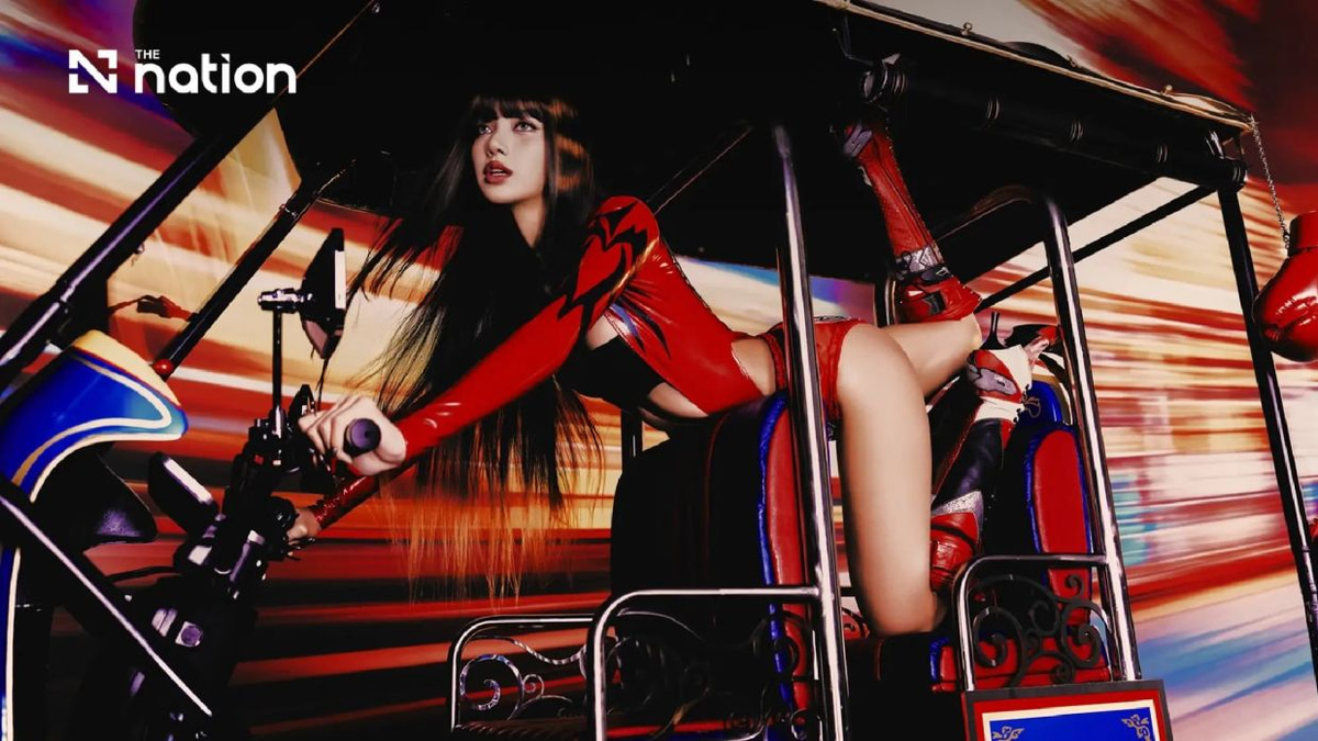 Lisa channels Thai identity through Muay Thai and tuk-tuk imagery in 'SaWaDiKa' campaign