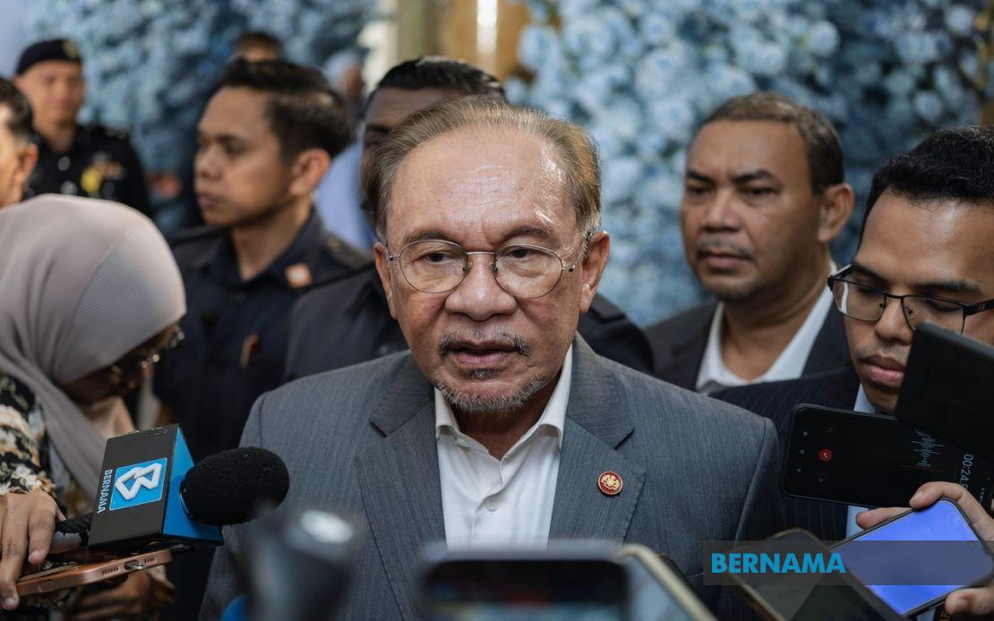 Anwar Yet To Receive Briefing On Melaka DAP Quartet's Withdrawal From State Government