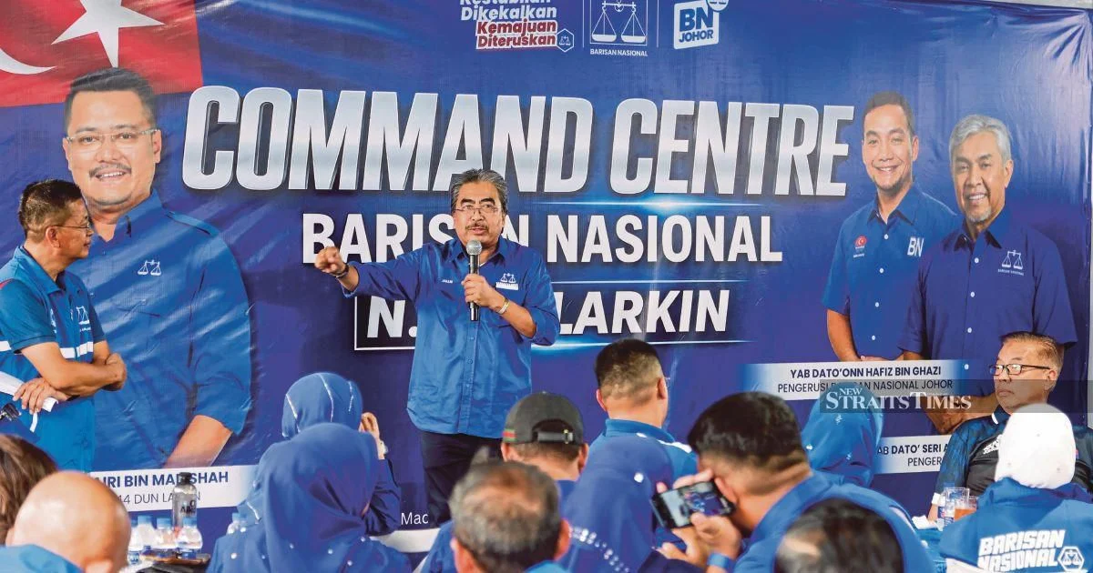 Johari Ghani Calls for BN to Keep Eyes on Voters, Not Internal Squabbles in Johor Campaign