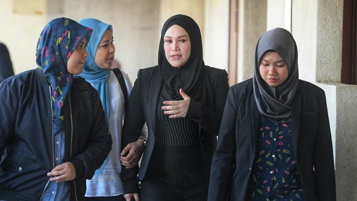 Zizie Izette appears in court as judges set to deliver verdict in multimillion-ringgit graft case