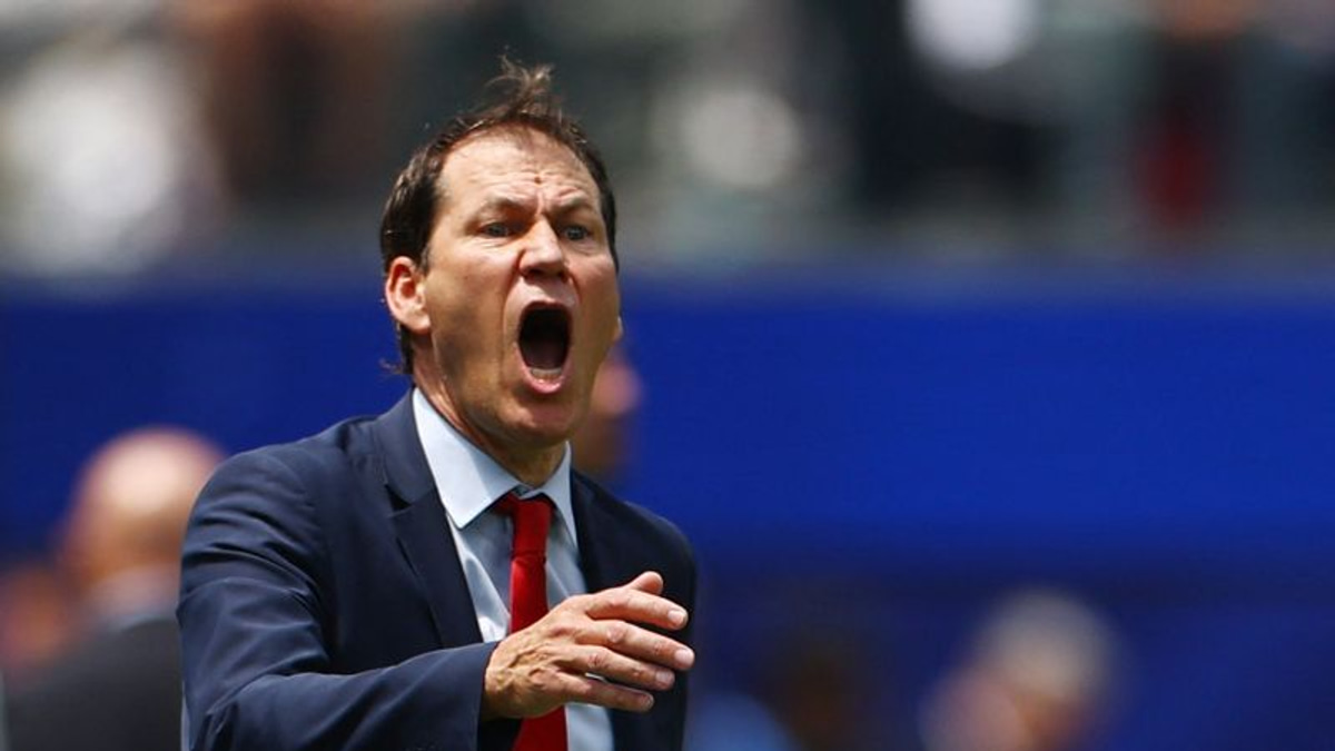 Belgium's Garcia faces uncertain future after goalkeeper substitution backfires in World Cup quarter-final