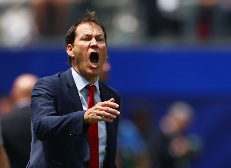 Belgium's Garcia faces uncertain future after goalkeeper substitution backfires in World Cup quarter-final