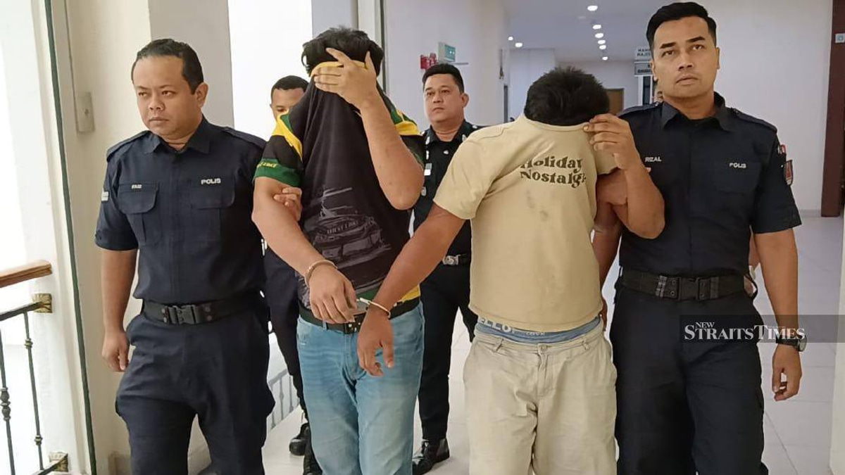 Two Rohingya men charged in Muar home burglary spree