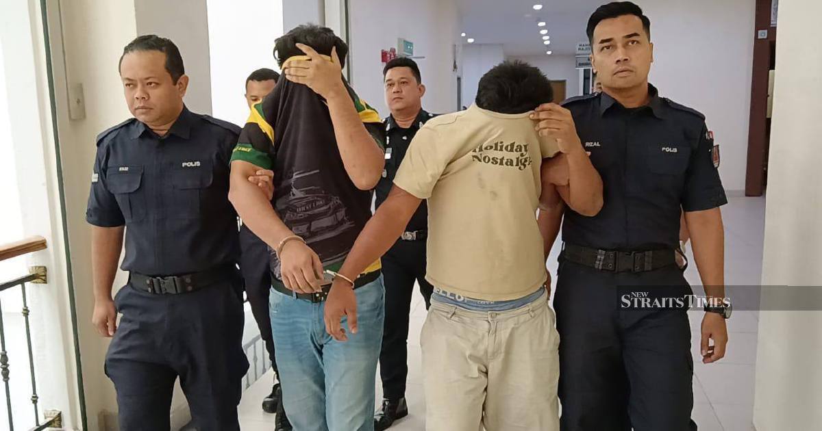 Two Rohingya men charged in Muar home burglary spree