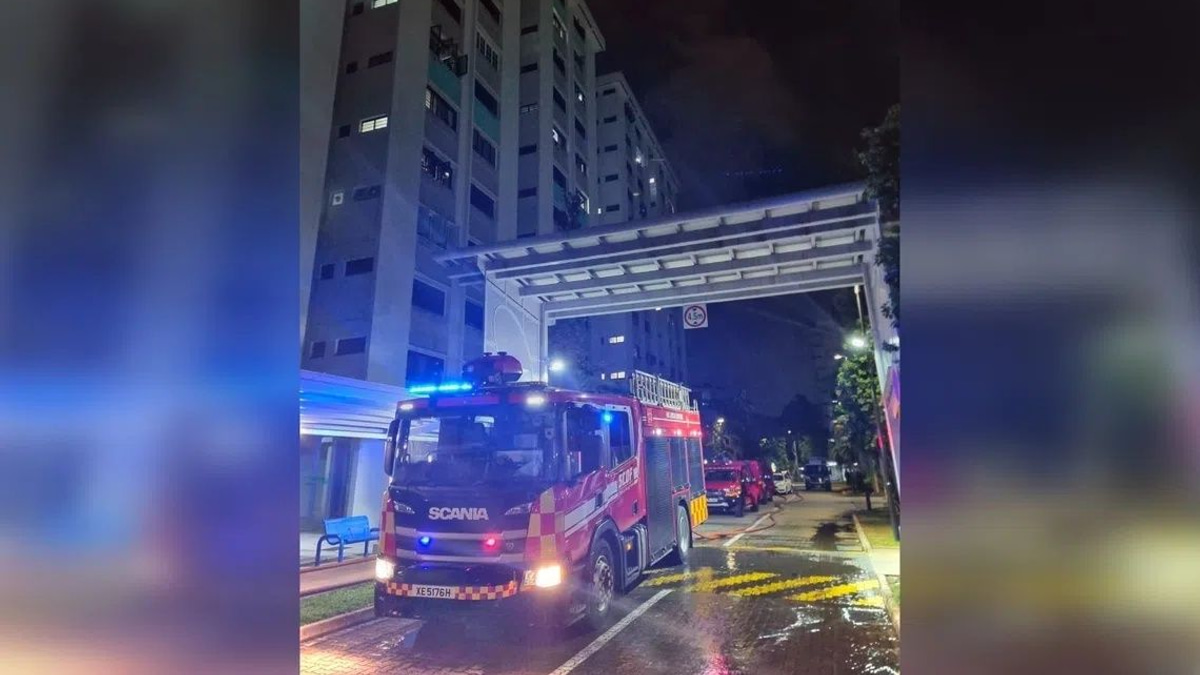 One Dead, Two Firefighters Injured in Singapore Clementi HDB Flat Fire