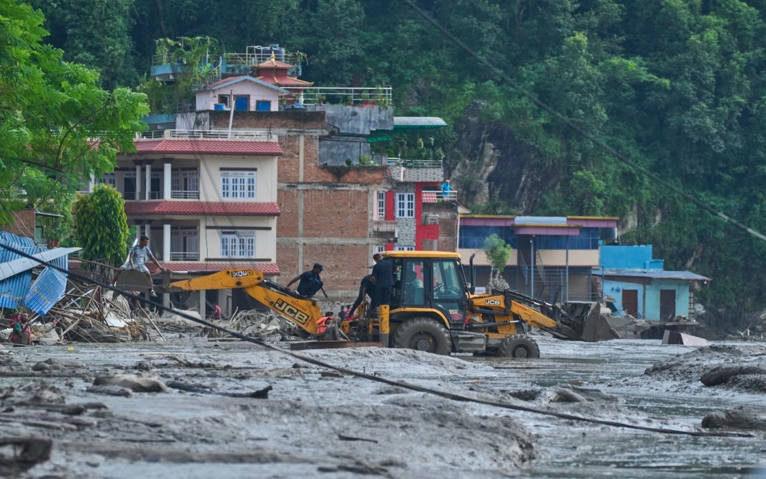 Over 680 Missing as Flash Floods, Landslides Devastate Nepal-China Border Region