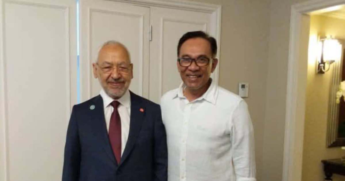 Anwar Presses Tunisia on Ghannouchi's Detention, Citing Humanitarian Concerns