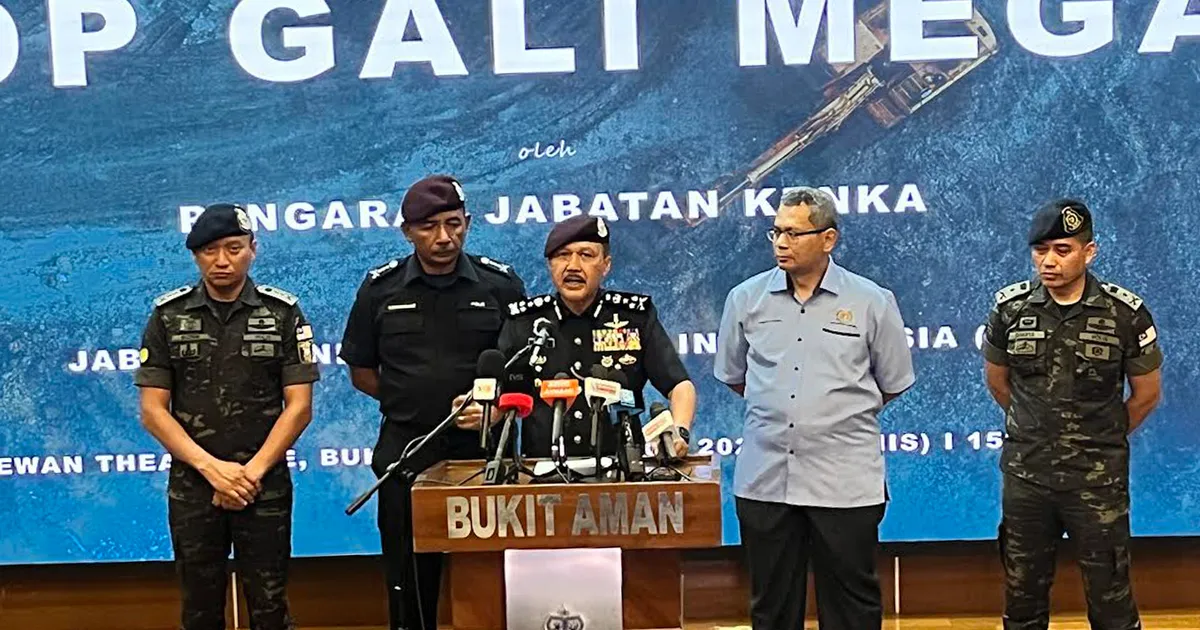 Authorities Bust Illegal Mining Ring: 99 Arrested as RM119 Million in Assets Seized