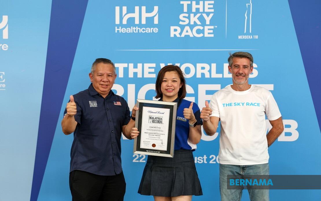 EBENE Pushes Sports Recovery Message via Sky Race Record Attempt