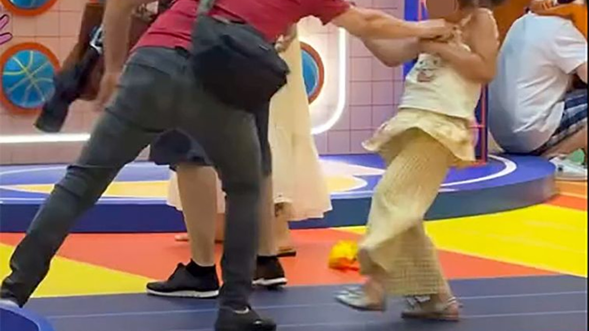 Two women arrested after violent confrontation at Hong Kong shopping mall play area
