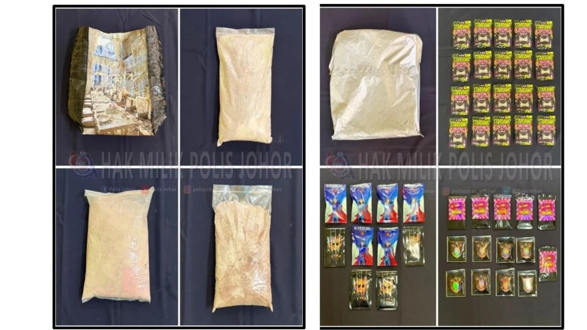 Married couple held after RM3.59mil drug seizure in Kulai