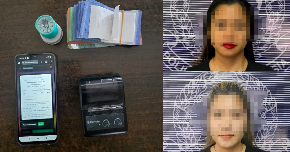 Three women arrested in Kuching for running illegal World Cup betting networks