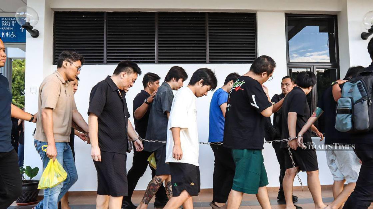 Nine Chinese nationals arraigned in Penang over alleged romance fraud network